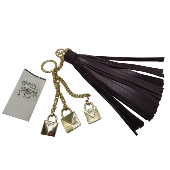 Michael Kors Mercer Lock Tassel Bag Charm - Picture 1 of 3
